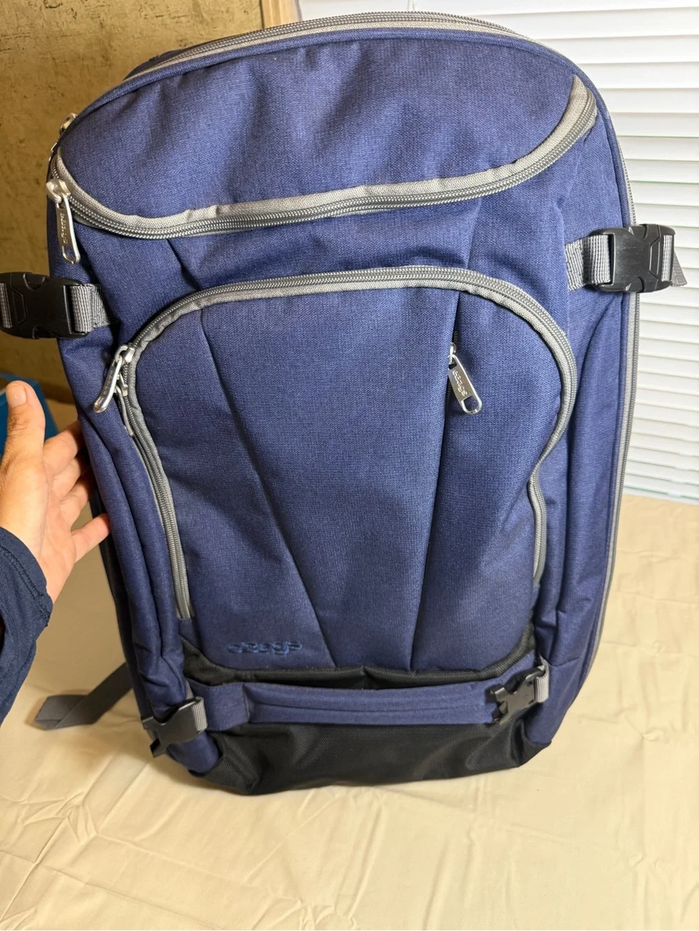 Ebags Mother Lode Navy Blue Travel Backpack - Versatile Men’s Bag